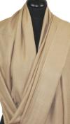 Pashmina Beige Doré - Étole Cachemire Soie