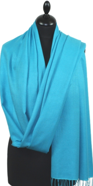 Turquoise Pashmina Scarf