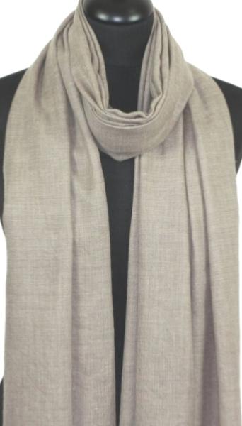 Pashmina Beige-Gris Naturel