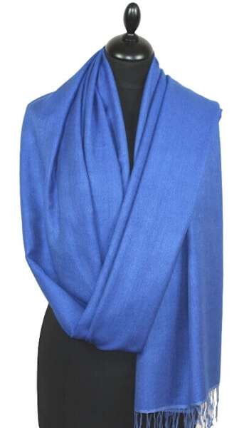 Pashmina Bleu Roi