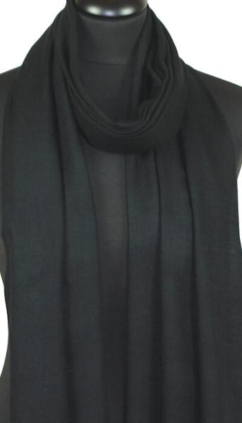 Black Cashmere Scarf