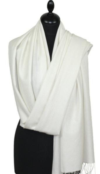 Pashmina Blanc Cassé