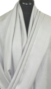 Pashmina gris argent