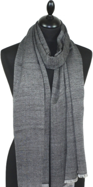 Black Wool Scarf