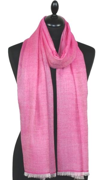 Fuchsia Wool Scarf