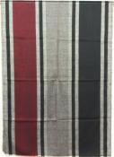 Pashmina Noir-Gris-Rouge