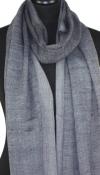 Écharpe en Laine Bleu Marine Foncé