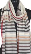 Étole en Laine et Soie Beige
