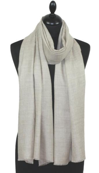 Natural Ecru Pashmina