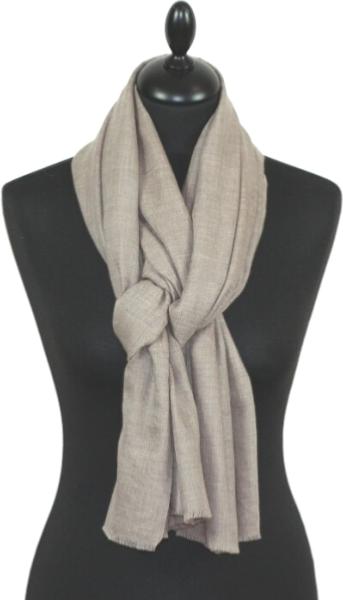 Pashmina Beige-Gris Naturel