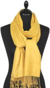 Pashmina Jaune Doré