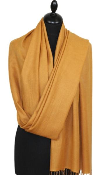 Pashmina Jaune Safran