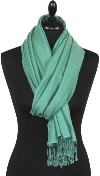Water Green Pashmina Scarf