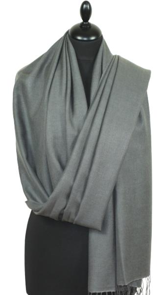 Anthracite Grey Pashmina Scarf