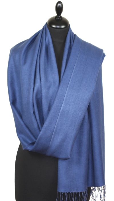 Blue Jean Pashmina Scarf