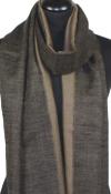 Pashmina Bicolore Noir-Beige