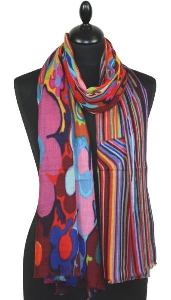 Écharpe Cachemire Flamenco