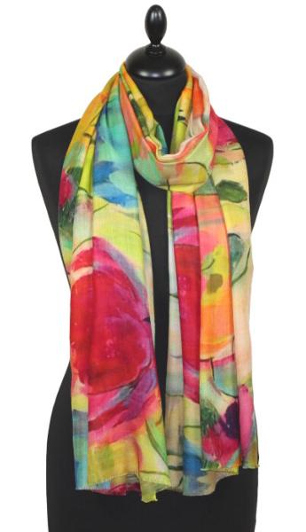 Écharpe Cachemire Champêtre