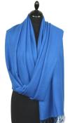 Pashmina Bleu Électrique
