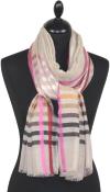 Beige Wool & Silk Scarf