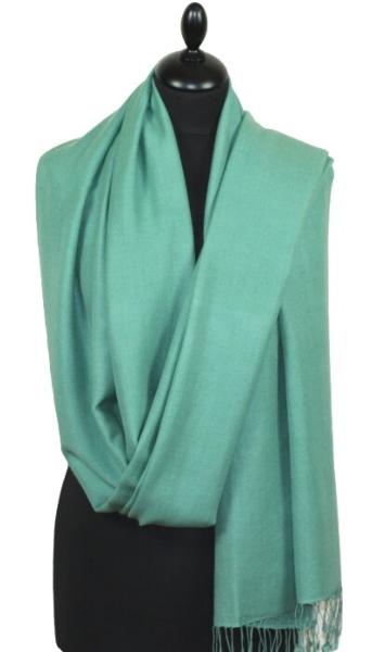 Water Green Pashmina Scarf