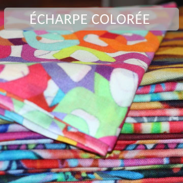 Écharpe Cachemire Colorée