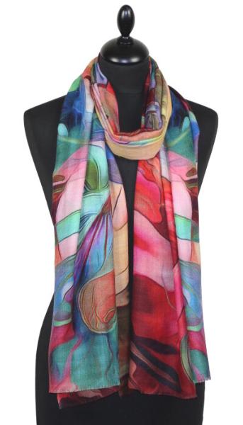 Écharpe Cachemire Jardin d’Été