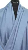 Pashmina Gris Bleuté - Étole Cachemire Soie