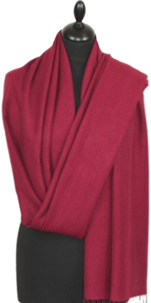 Pashmina bordeaux