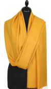 Pashmina jaune soleil