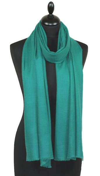 Teal Cashmere Scarf