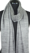 Grey Wool Scarf