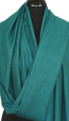 Pashmina vert canard