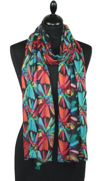 Écharpe Cachemire Nuit Étoilée