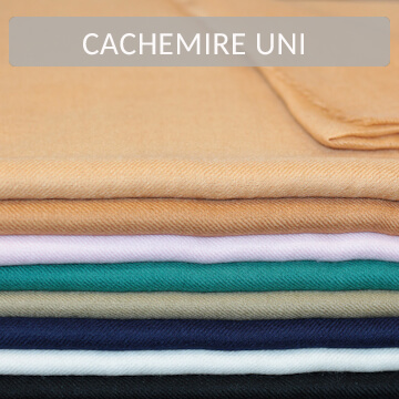 Écharpes Cachemire Unies