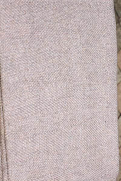 Étole Laine et Cachemire Beige Doré