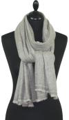Étole Laine et Cachemire Gris-Taupe