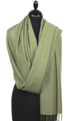 Pashmina vert olive