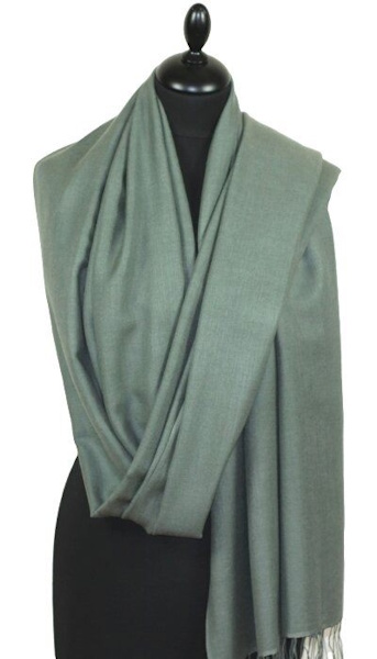 Pashmina Vert de Gris