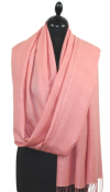 Salmon Pashmina Scarf
