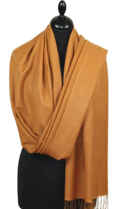 Caramel Pashmina Scarf