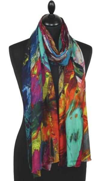 Écharpe Cachemire Artiste