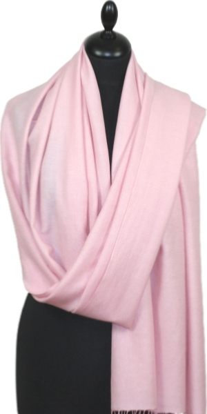 Pale Pink Pashmina Scarf