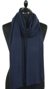 Pashmina bleu marine