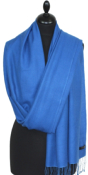Pashmina bleu roi