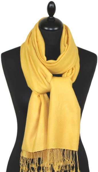 Sunshine Yellow Pashmina Scarf