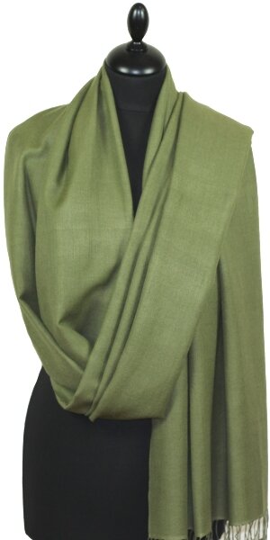 Olive Green Pashmina Scarf