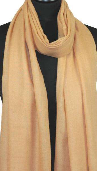 Écharpe Cachemire Beige Doré