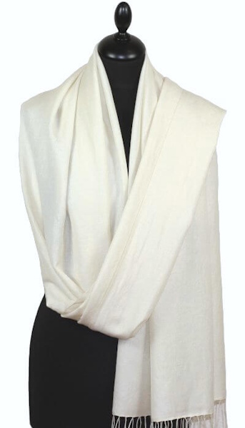 Pashmina Ivoire