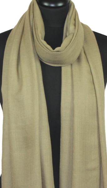 Khaki Cashmere Scarf